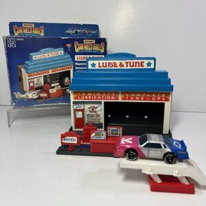 Matchbox Connectables Lube & Tune Toy Car Service Playset Garage 1 Vehicle 1990
